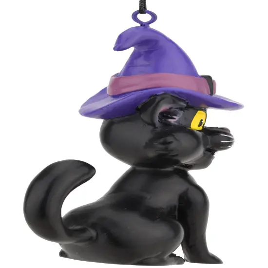 Tree Buddees Black Cat Halloween Ornament {6}