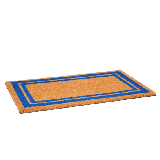 152971830NP Blue Border Doormat {6}