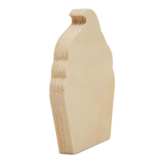 Cupcake Tiered Tray Decor 4", Chunky Blank Wood Shape for Crafts | Woodpeckers {2}