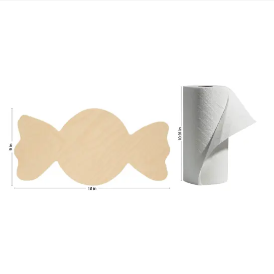 Wood Candy Cutout Ornaments, Multiple Sizes Available, DIY Christmas Tree Decor & Craft | Woodpeckers {4}