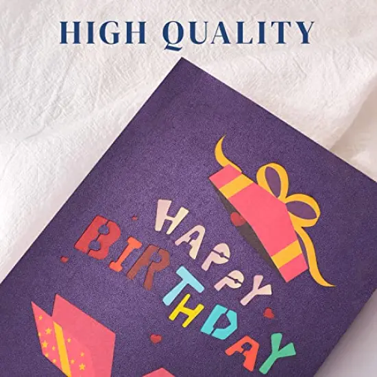 VUDECO 3D Pop Up Card Happy Birthday Card {2}