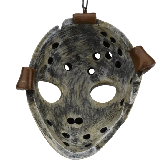 Bloody Hockey Mask Halloween Ornament Scary Decoration {4}
