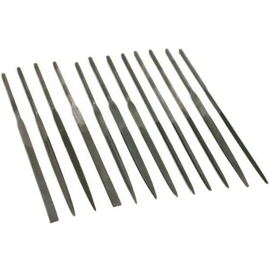 12 Needle Files Jewelers Metalsmith Filing Tool Set {1}