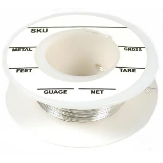 Sterling Silver Beading Wire 24 Gauge {1}