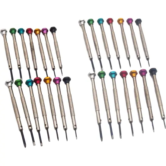 28 Screwdriver Set Watch Optical Euro Tool Screw Link {1}