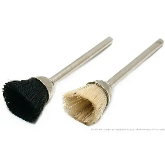 2 Cup Brushes Jewelers Cleaning Polishing Rotary Tools {1}