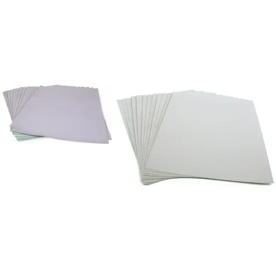 Sandpaper Polishing Paper 4/0 & 2/0 Grit Kit 24 Pcs {1}