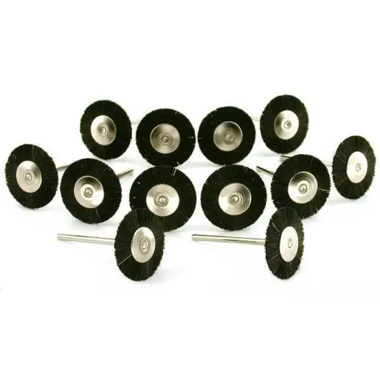 12 Jewelry Polishing Brushes Rotary Metal Buffing Tool {1}