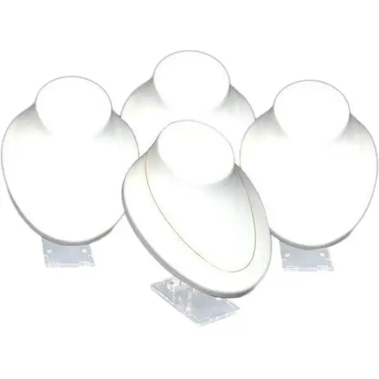 4 Display Necklace Bust Adjust 3X Chain Unit {1}