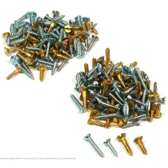 200 Clock Wood Screws Clockmaker Supplies {1}