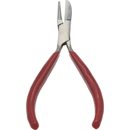 Nylon Jaw Flat & Round Nose Pliers Jewelers Beading Tools Jewelry Repair Tool {4}