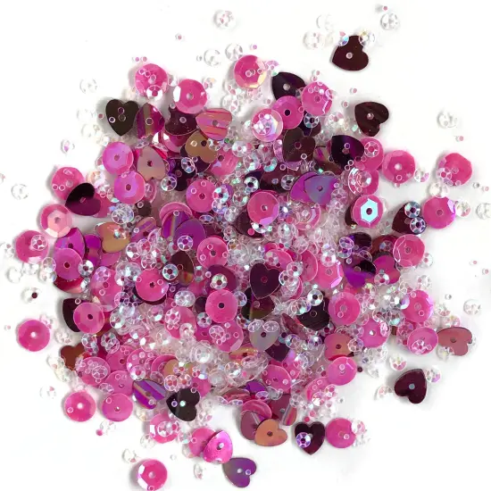 Buttons Galore Loose Sequin Assortments for Craft - 5,000 Pieces 60 Grams Bloom {1}