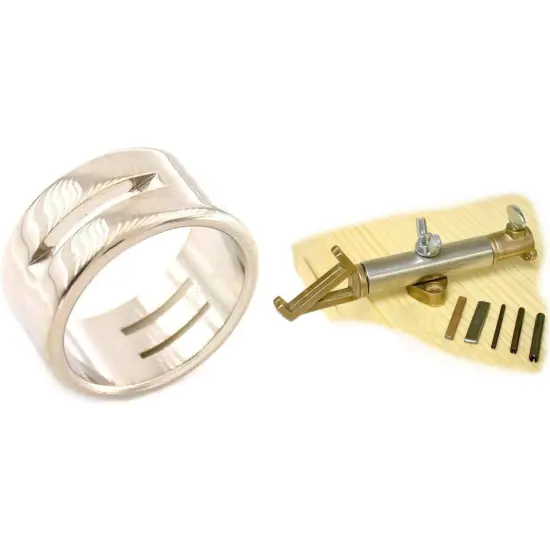 Stainless Steel Linking Ring & Jiffy Jump Ring Maker Jewelers Tools Kit 2 Pcs {1}