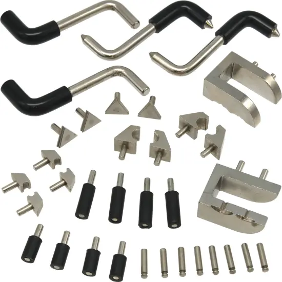 34Pc Engraving Ball Attachment Set with Wooden Block for 5" Ball JT-GB34A {4}