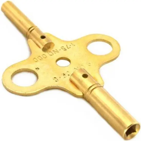 3 Double End Clock Keys Clockmakers Winding 1.75-3.5mm {3}