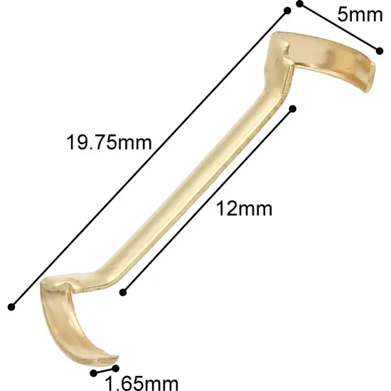 6 Ladies Ring Guards 14K Gold Filled Jewelry Sizers {3}