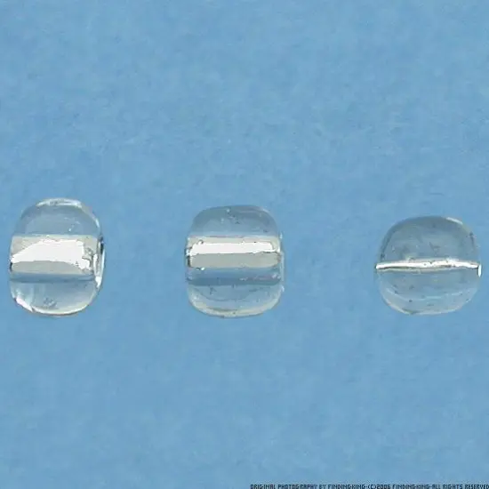 Clear Glass Seed Beads Jewelry Beading 6/0 Approx 350g {2}
