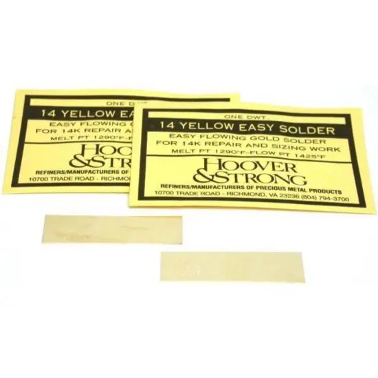 14K Yellow Gold Easy Repair Solder 2dwt {1}