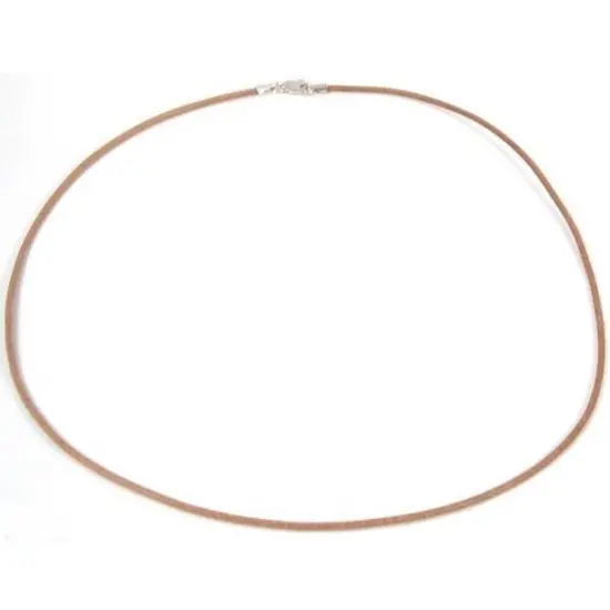 Leather Cord Necklaces Brown 16" 4Pcs {2}