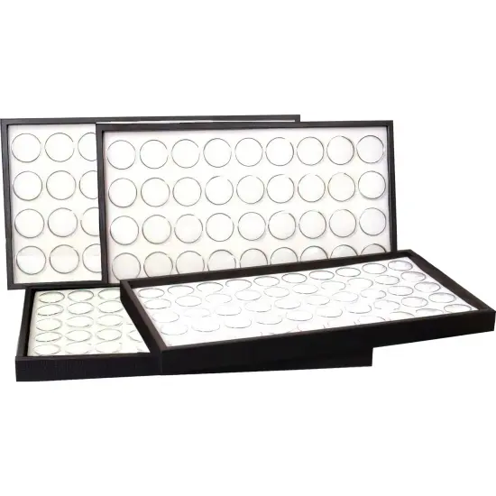 172 Gem Jars 4 Tray Boxes Storage Part Containers {1}