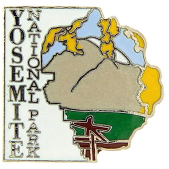 Yosemite National Park Pin 1" {1}