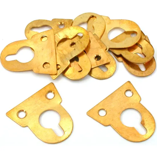 136 Clock Hangers Hinges Screws Clockmaker Repair Parts {2}