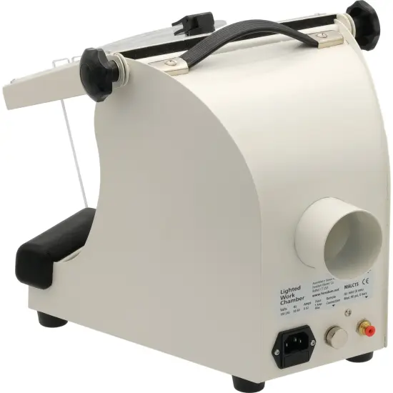 Foredom MALC15 Work Chamber Lighted Enclosure Hood for a Dust Collector 110/220v {5}