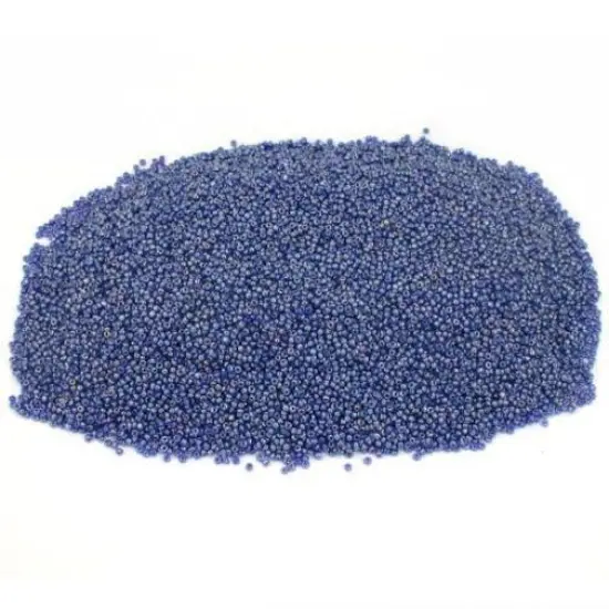 Blue Glass Seed Beads Beading Sz 11/0 Approx 1/2 Kilo {1}