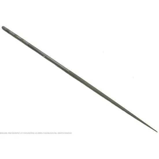 Swiss #4 Cut Round Needle File 6 1/4" {1}