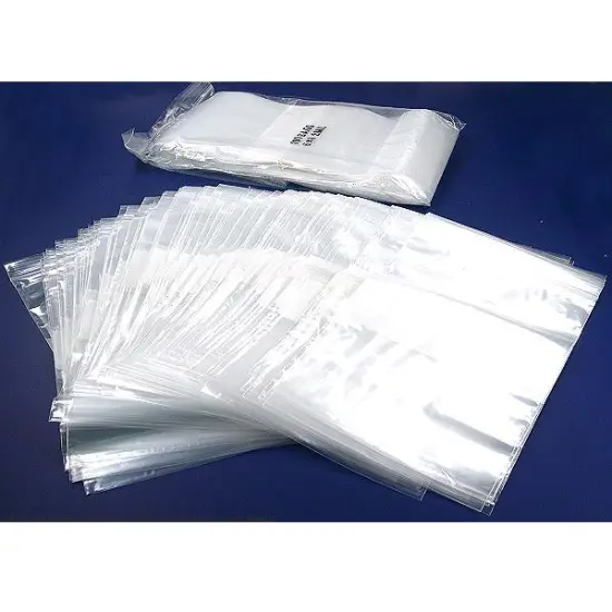 200 Zipper Block Bags Plastic Shipping Baggies 6"x 9" {1}