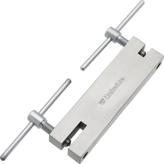 FindingKing Steel 2 Hole Metal Punch Jeweler's Bead String Tool New {1}