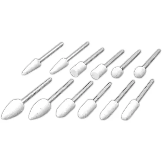 12 Felt Buff Jewelry Polishing Rotary Tools {1}