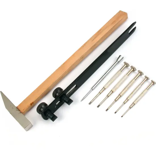 12Pc Watch Battery Changing Kit Open All Backs Repair {2}