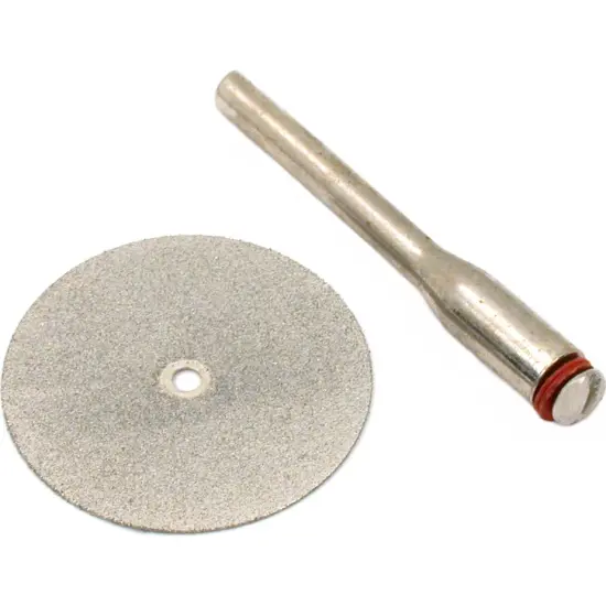 Jewelers Diamond Coated Cut Off Wheel Lapidary Tool 1" {1}
