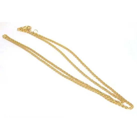 Gold Plated Loupe Chain 31" {1}