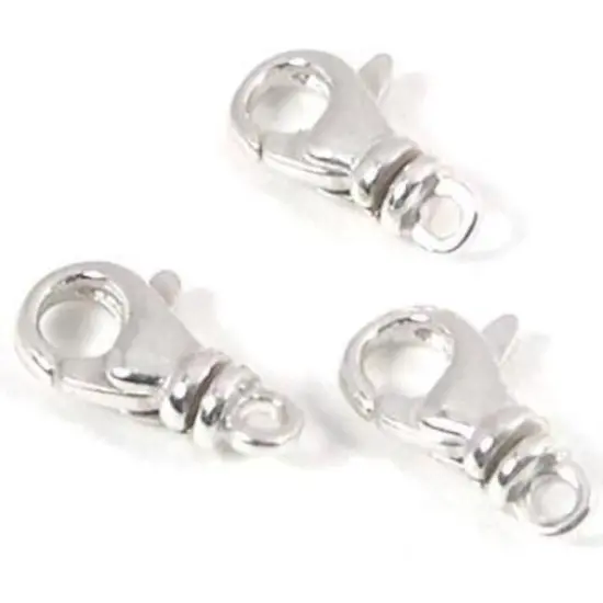 3 Clasps Pocket Watch Fobs Lobster Sterling Silver {1}