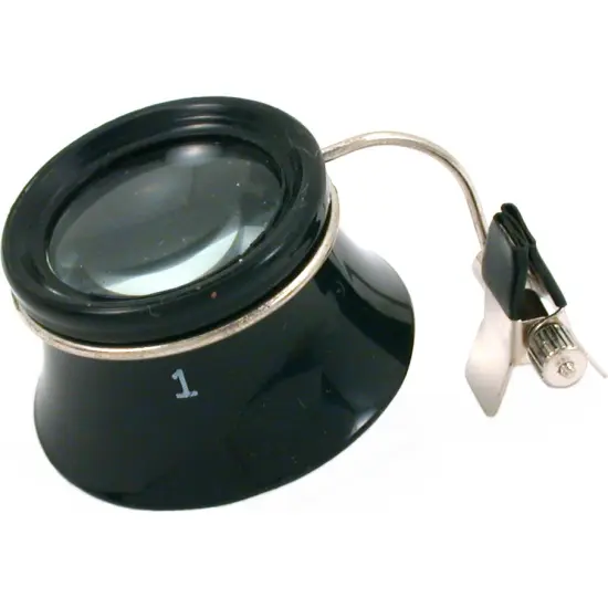 10x Clip-On Eye Loupe Glasses Spectacle Magnifier Tool {1}