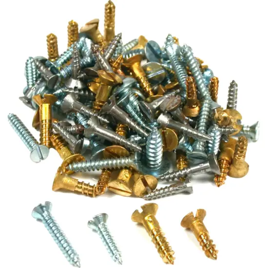 200 Clock Wood Screws Clockmaker Supplies {2}