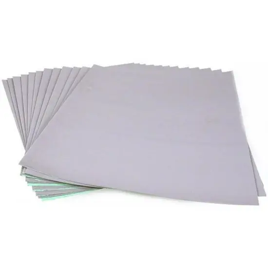 12 Sheets Sandpaper 2/0 Grit Polishing Paper {1}