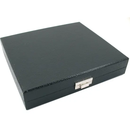 2 Black Travel Ring Case Jewelry Display Locking Trays {6}