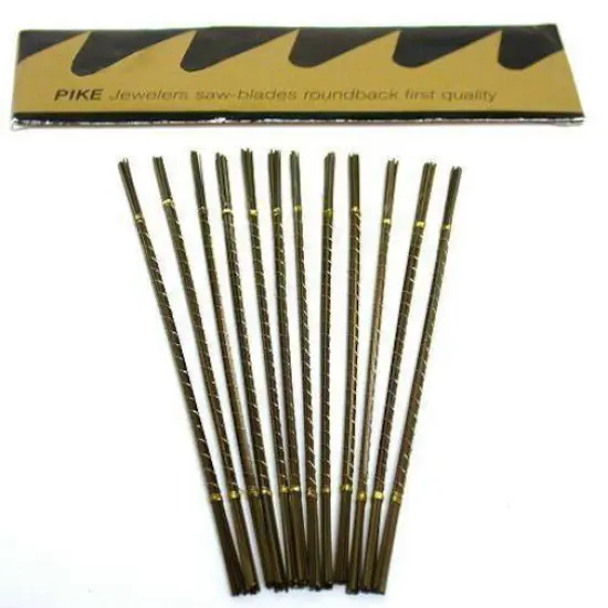 Pike Swiss Brand Jeweler's Sawblades 144 3/0 {1}