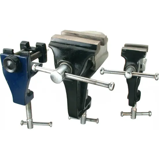 3 Watch Bench Movement Holder Clamp-On Bench Vise Tools {1}
