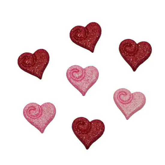 Buttons Galore Romance Button Assortment – 50+ Valentine’s Day Buttons for Sewing & Crafts – 6 Packs of Heart, Rose, Teddy Bear, and Treat Designs {3}