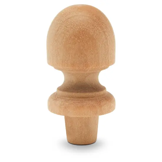 Small Wood Finials, 1-1/2 inch for Crafting & DIY Dcor |Woodpeckers {7}
