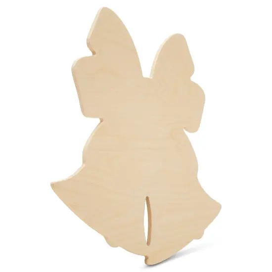 Christmas Bells Cutout Ornament, Multiple Sizes Available, Unfinished Wood Tree Decor | Woodpeckers {3}