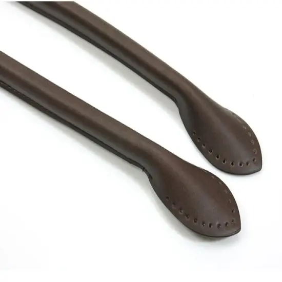 19.3" byhands Synthetic Leather Purse Handles, Bag Strap (32-4903-B) Brown {6}