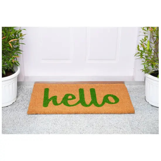 100381729NGS Script Hello Doormat {5}