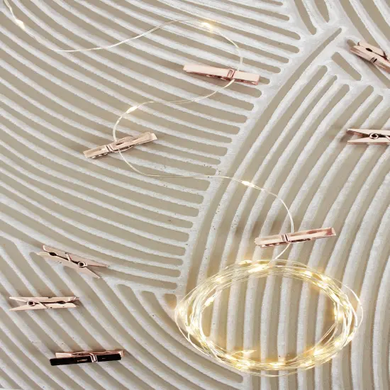 Perfect Holiday 36 LED Photo Clip String Light - Battery Operated {1}