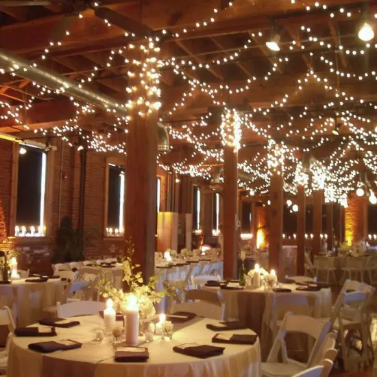 Perfect Holiday 300 LED String Light With Connector White {2}