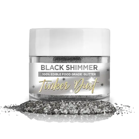 Raiders Football Black Shimmer & Silver Tinker Dust® Glitter Set {2}
